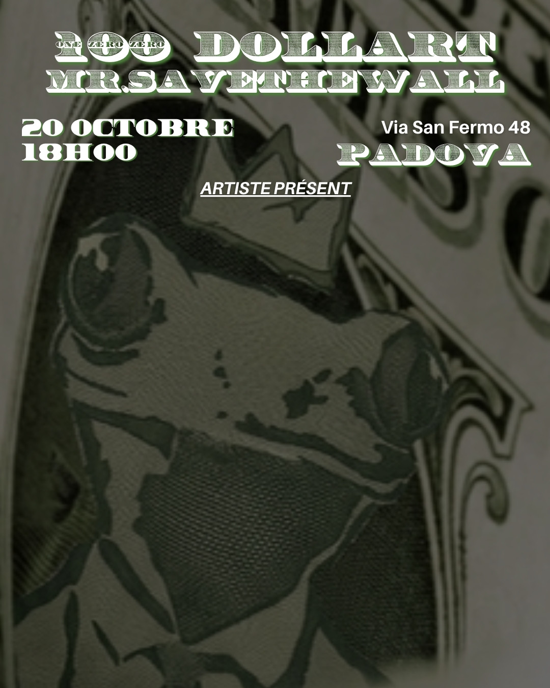 100 Dollart - Mr. Savethewall - Padova, 20 octobre