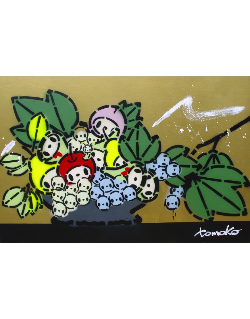 Fruit Basket - Gold