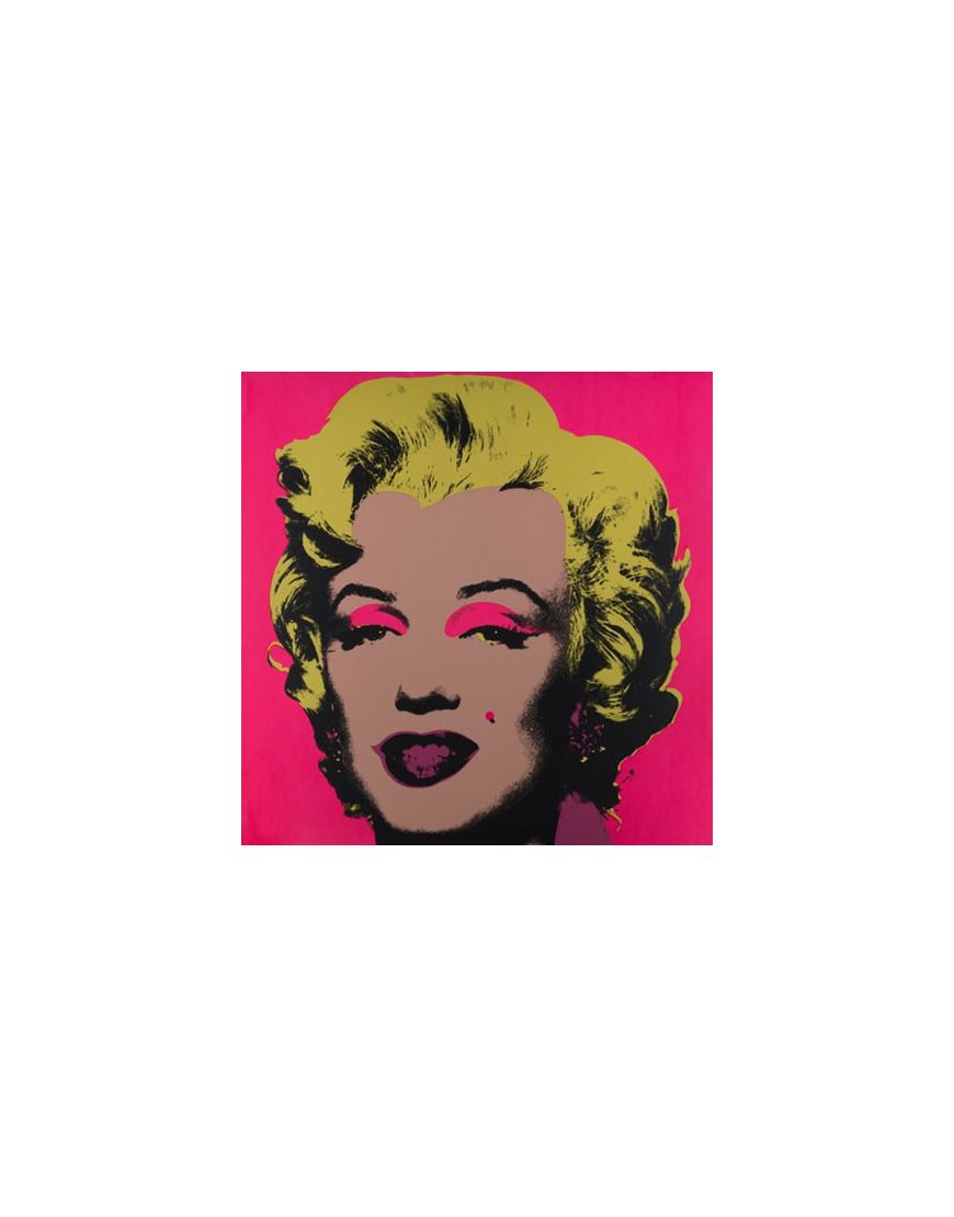 Marilyn Monroe - Blonde sur fond Fuchsia 11.31
