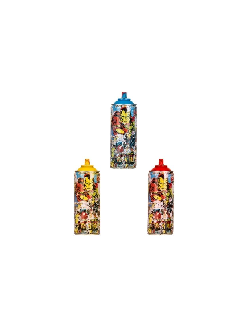 Iron Man - Marvel Metal Spray Cans