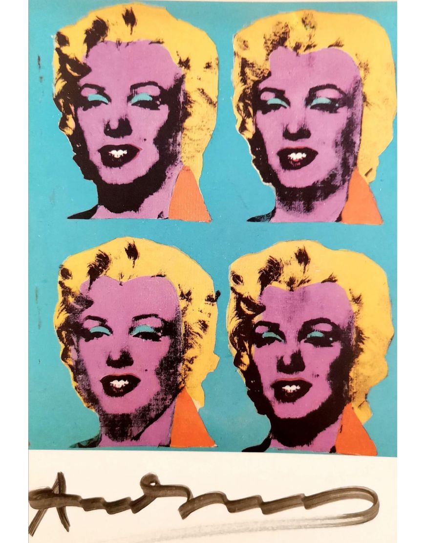 Four Marilyns - Invitation Card