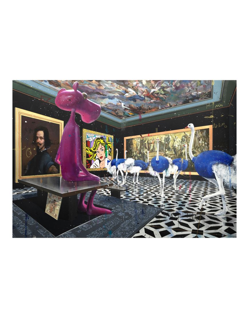 Raffaello and the Pink Panther