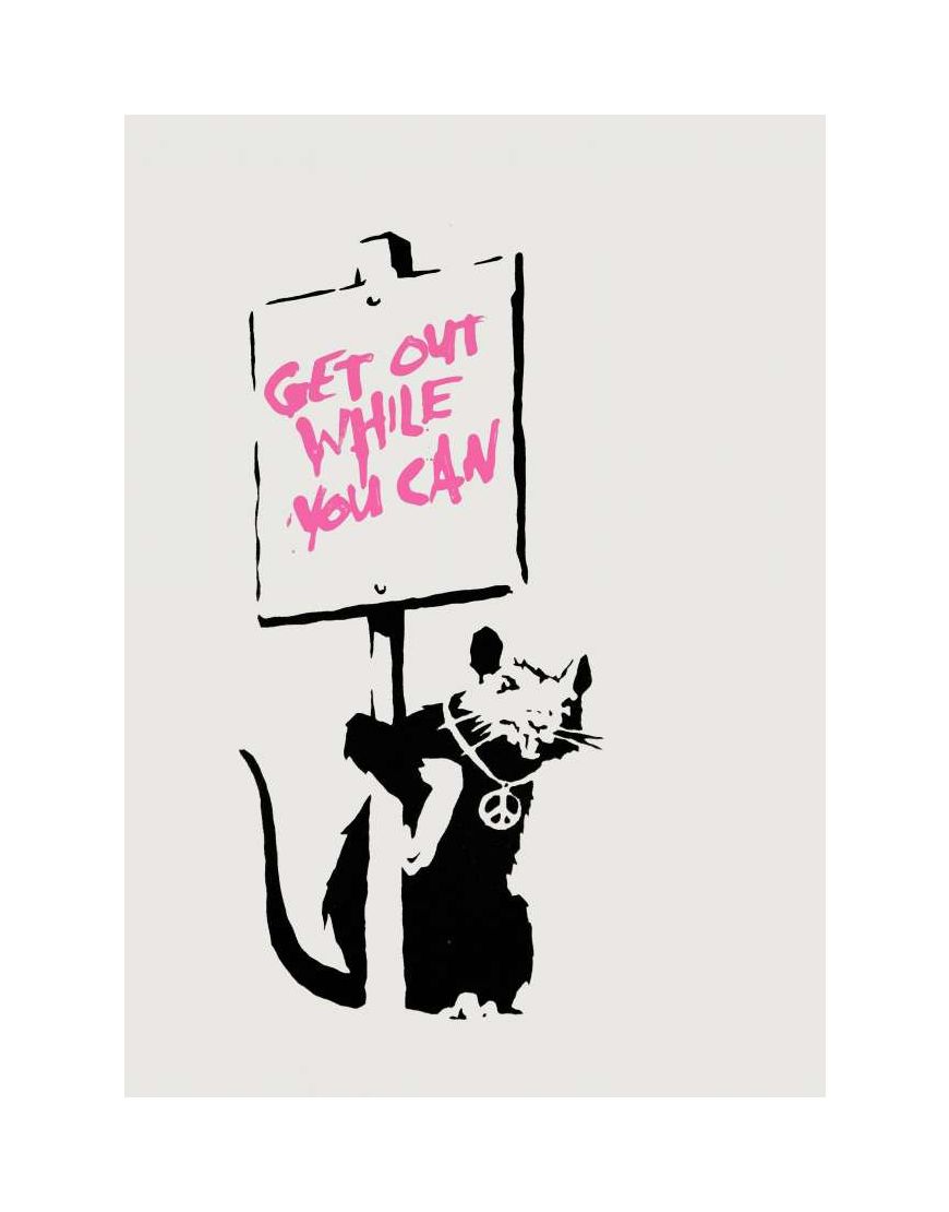 Get out while you can