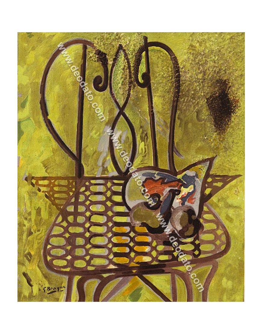 Chaise dans le jardin