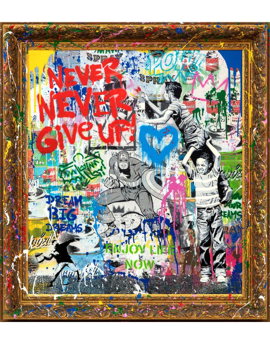Never, Never Give Up!