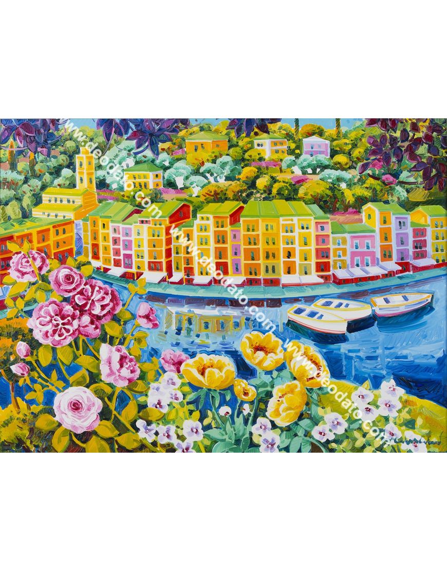 Pensées et couleurs à Portofino