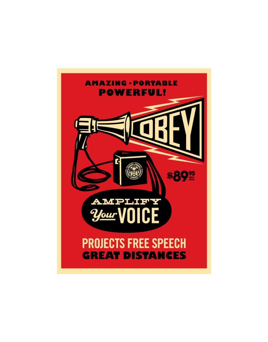 Amplify your voice