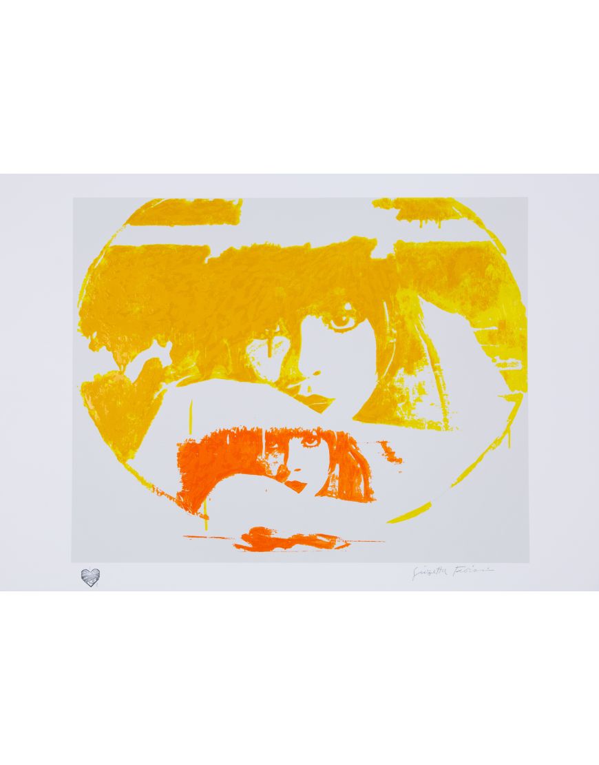 Visage jaune