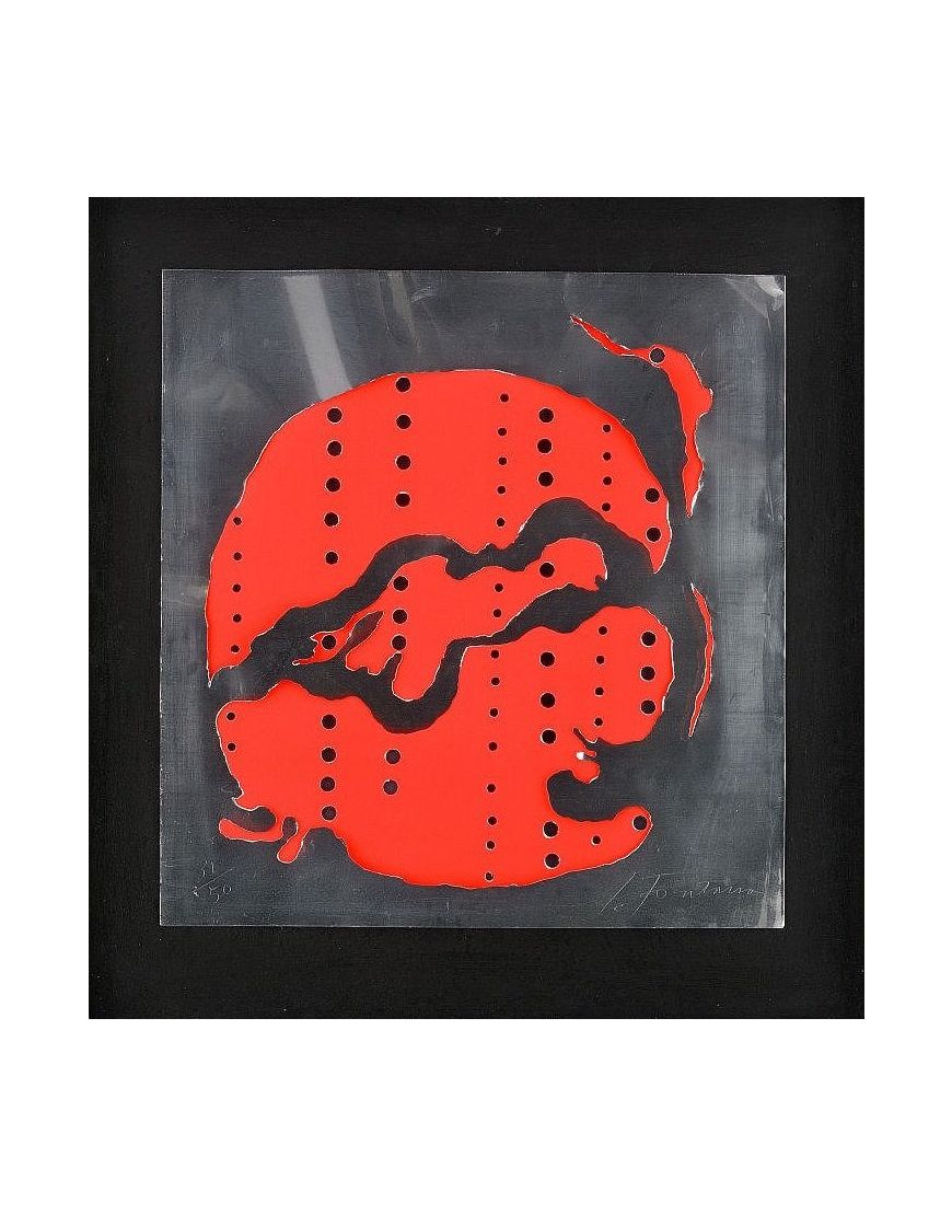Concept spatial (théâtre) - Rouge