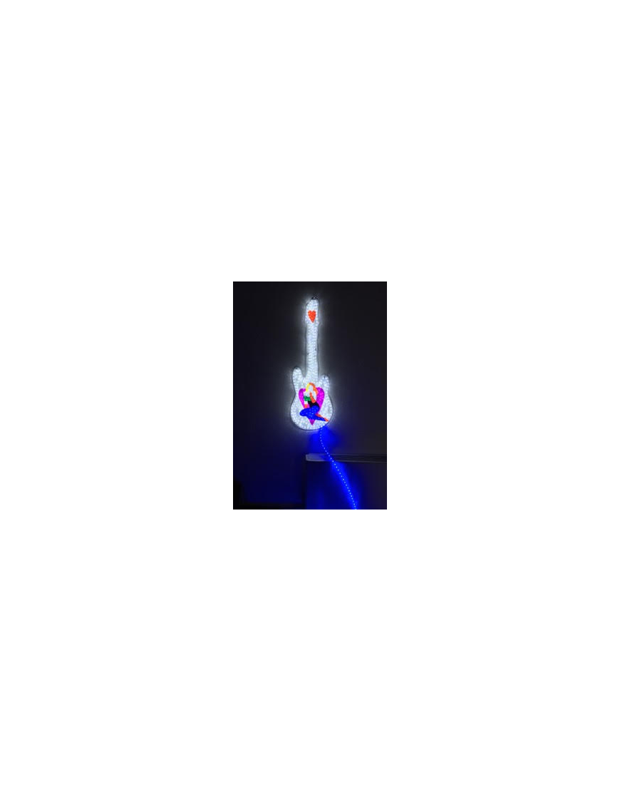 Chitarra (Sculpture lumineuse)