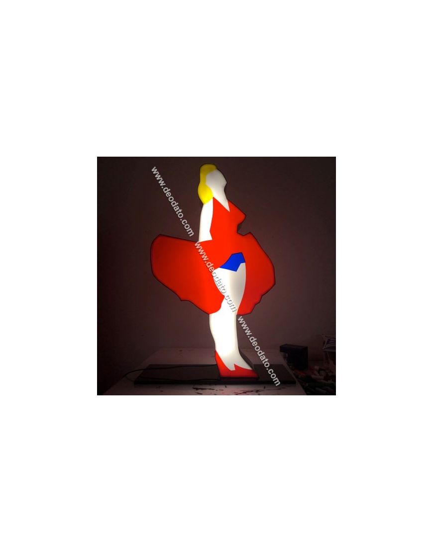 Marilyn Monroe (Sculpture Lumineuse)