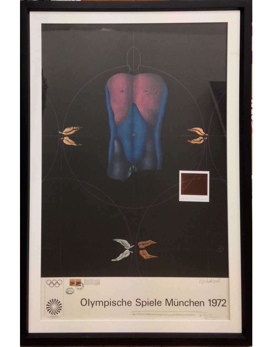 Olympische Spiele Munchen 1972-Paul Wunderlich