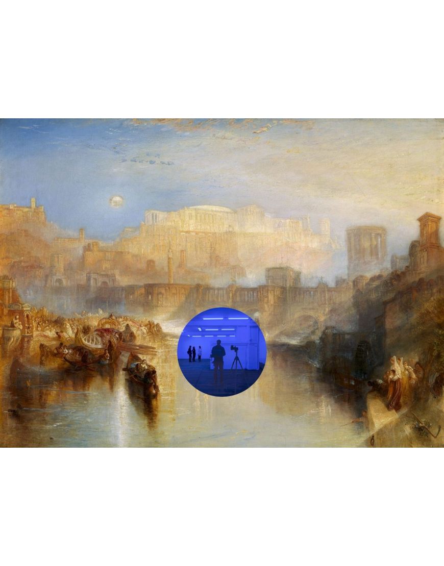Gazing Ball - Turner Ancient Rome