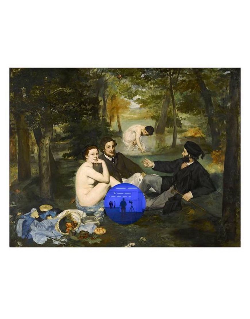 Gazing Ball - Manet Déjeuner