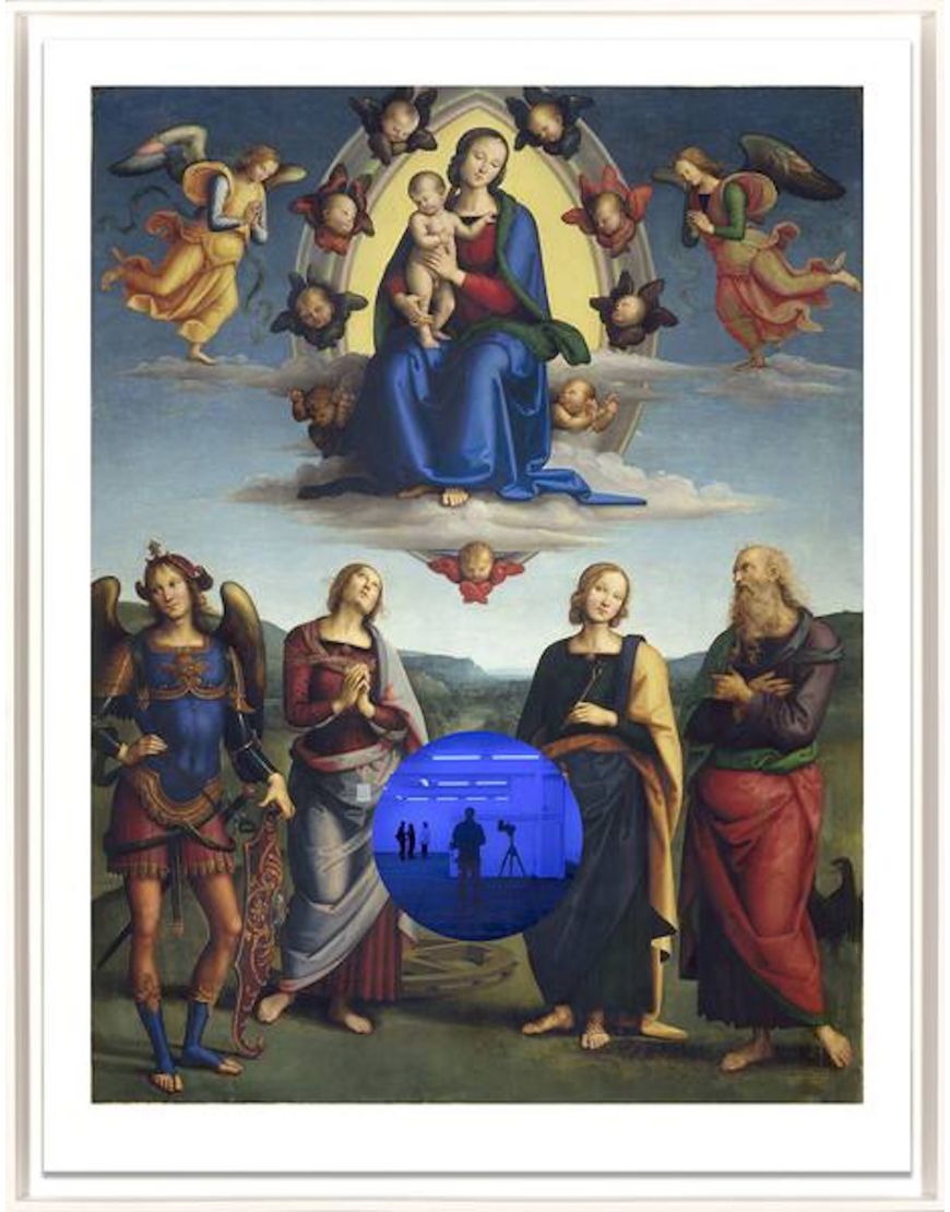 Gazing Ball - Perugino