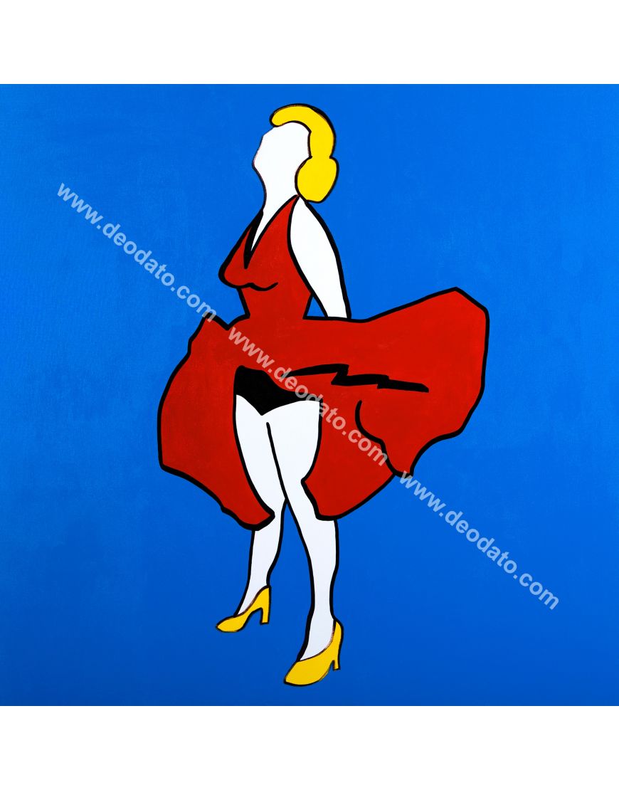 Marilyn - Oeuvre sur Toile