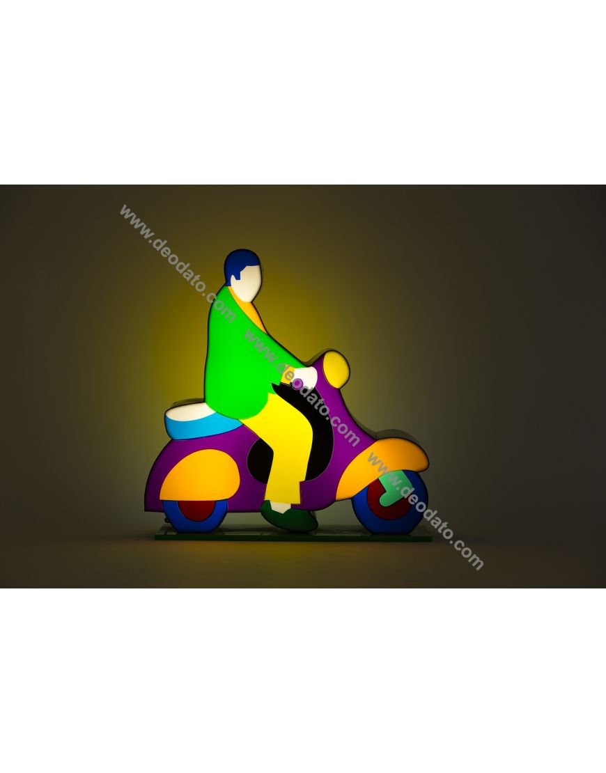 Vespa (Sculpture lumineuse)