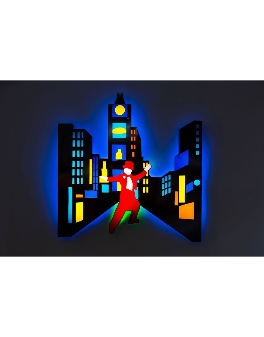 Times Square Ballerino (Sculpture Lumineuse)