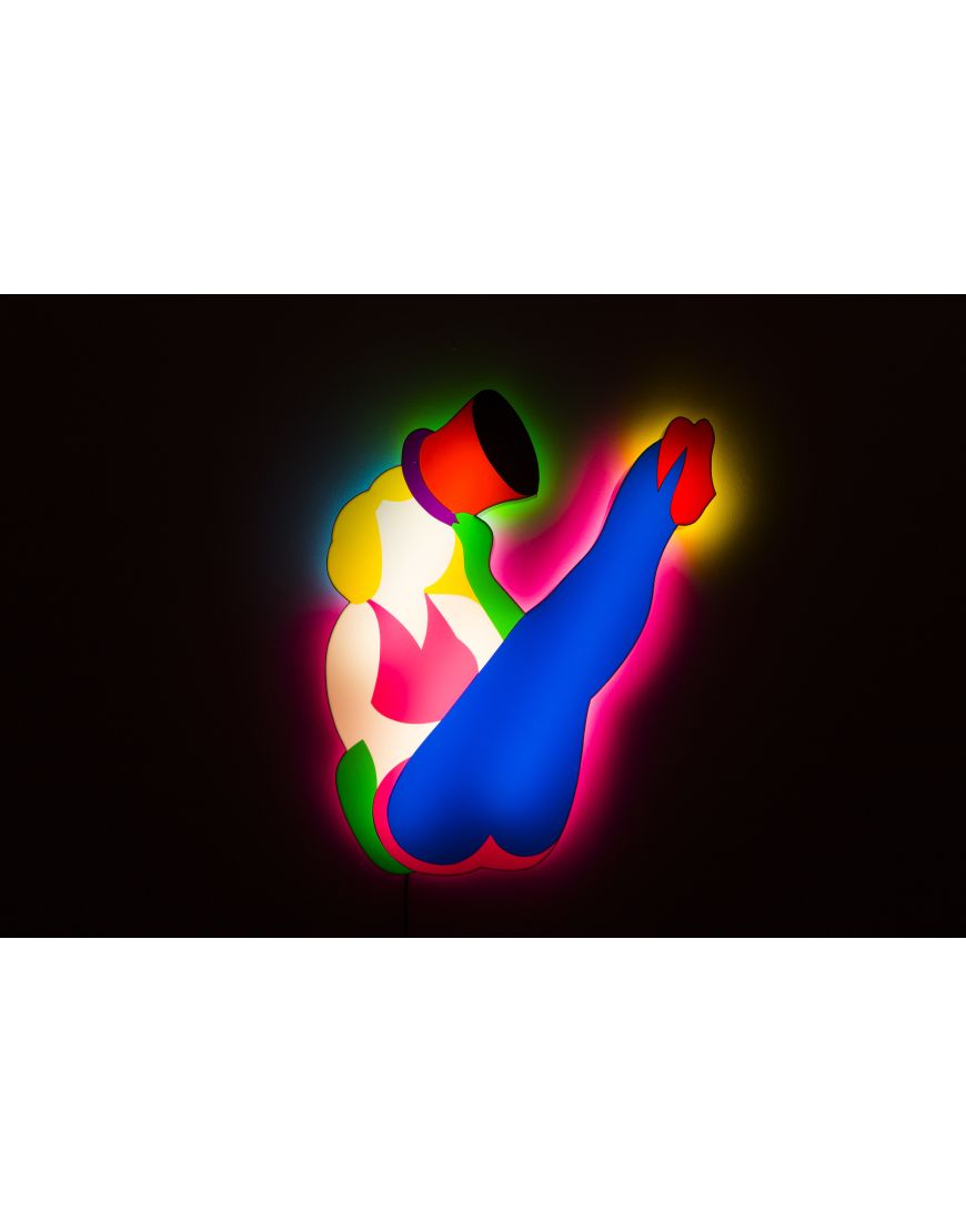 Pin Up Cilindro (Sculpture Lumineuse)