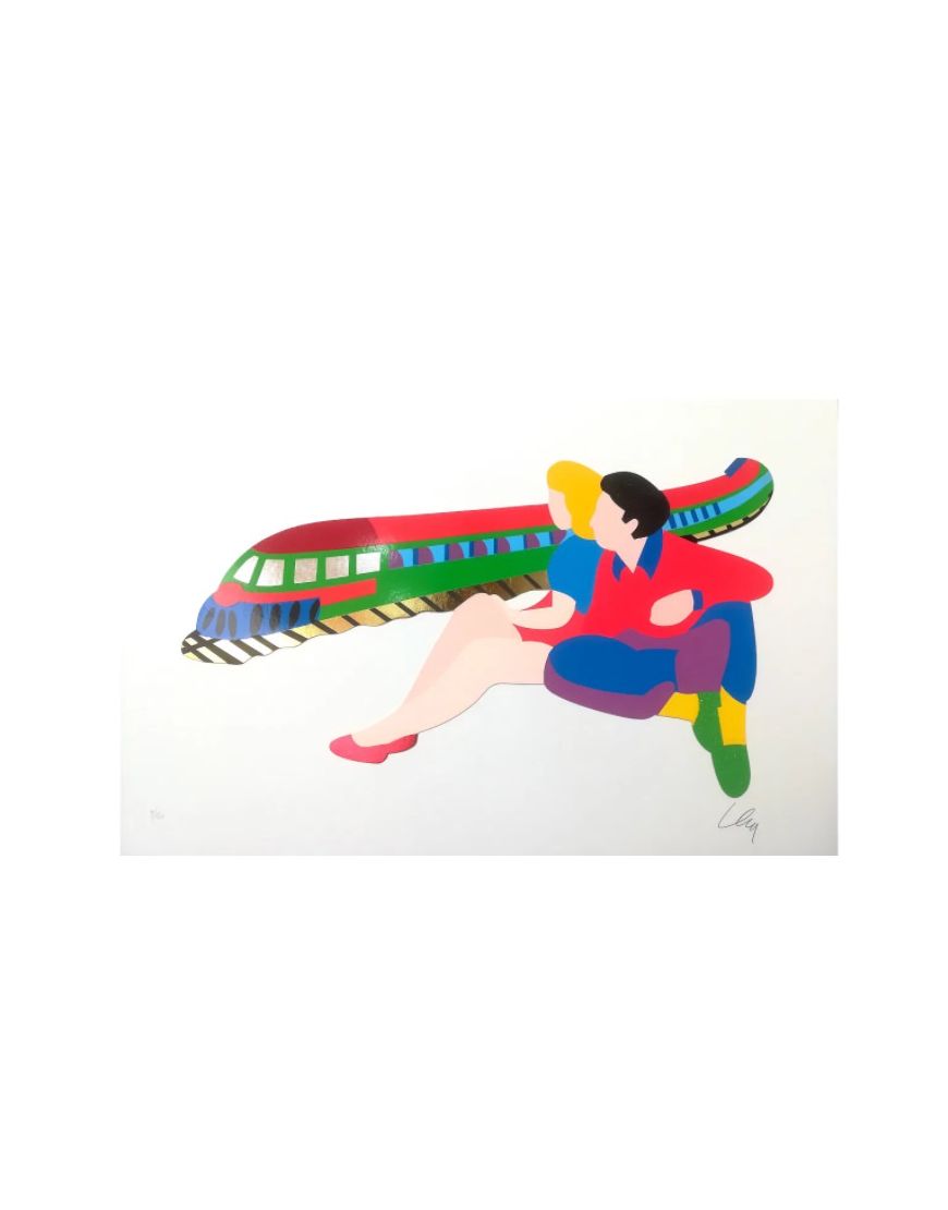 Sì, viaggiare! - Sérigraphie