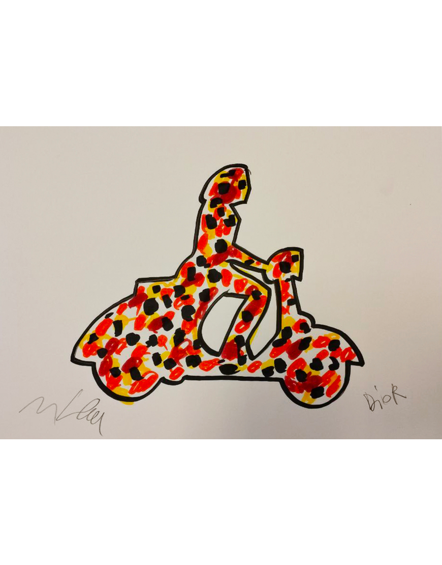 Dior Project Sketch (Vespa)