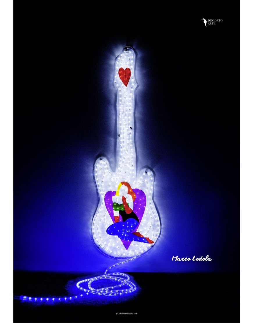 Marco Lodola Chitarra - Poster