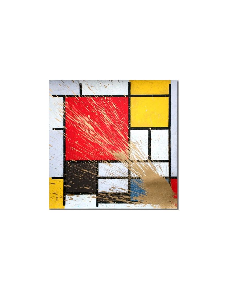 Mondriart (Gold)