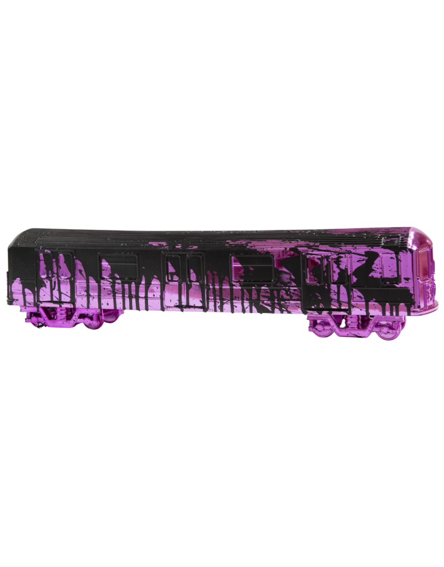 NY Train Chrome - Pink
