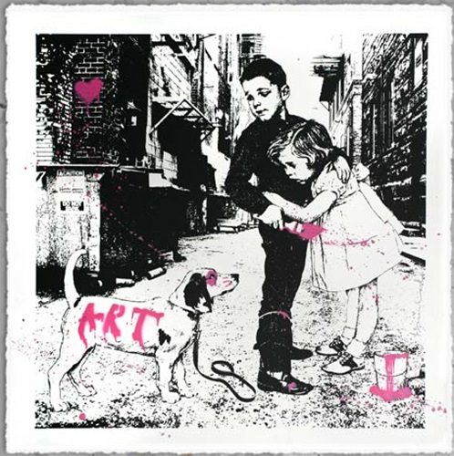 Pup Art (Pink)