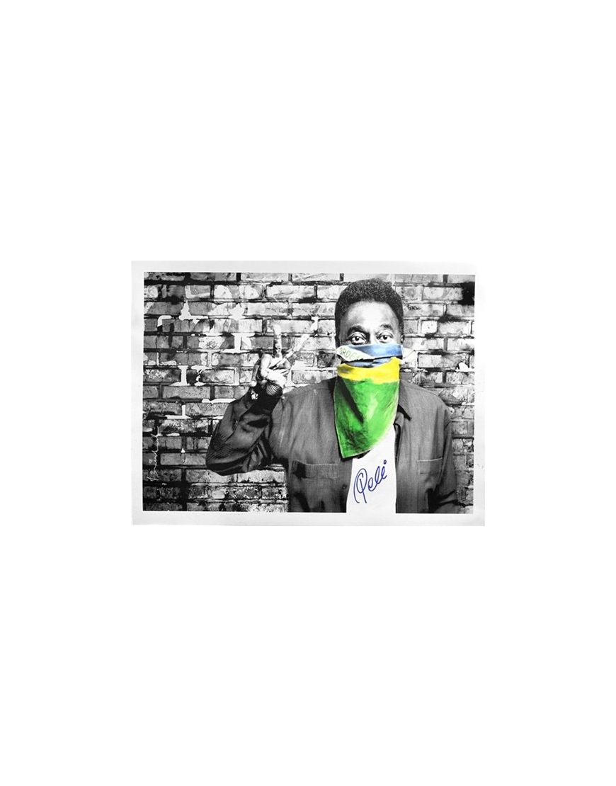 The King Pele - Flag Portrait
