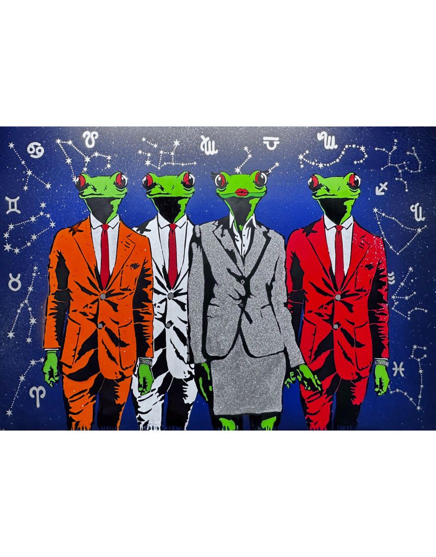 Astro Kiss Me Constellation Composition