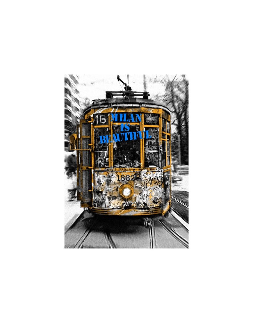 Tram Milan is Beautiful - Blue