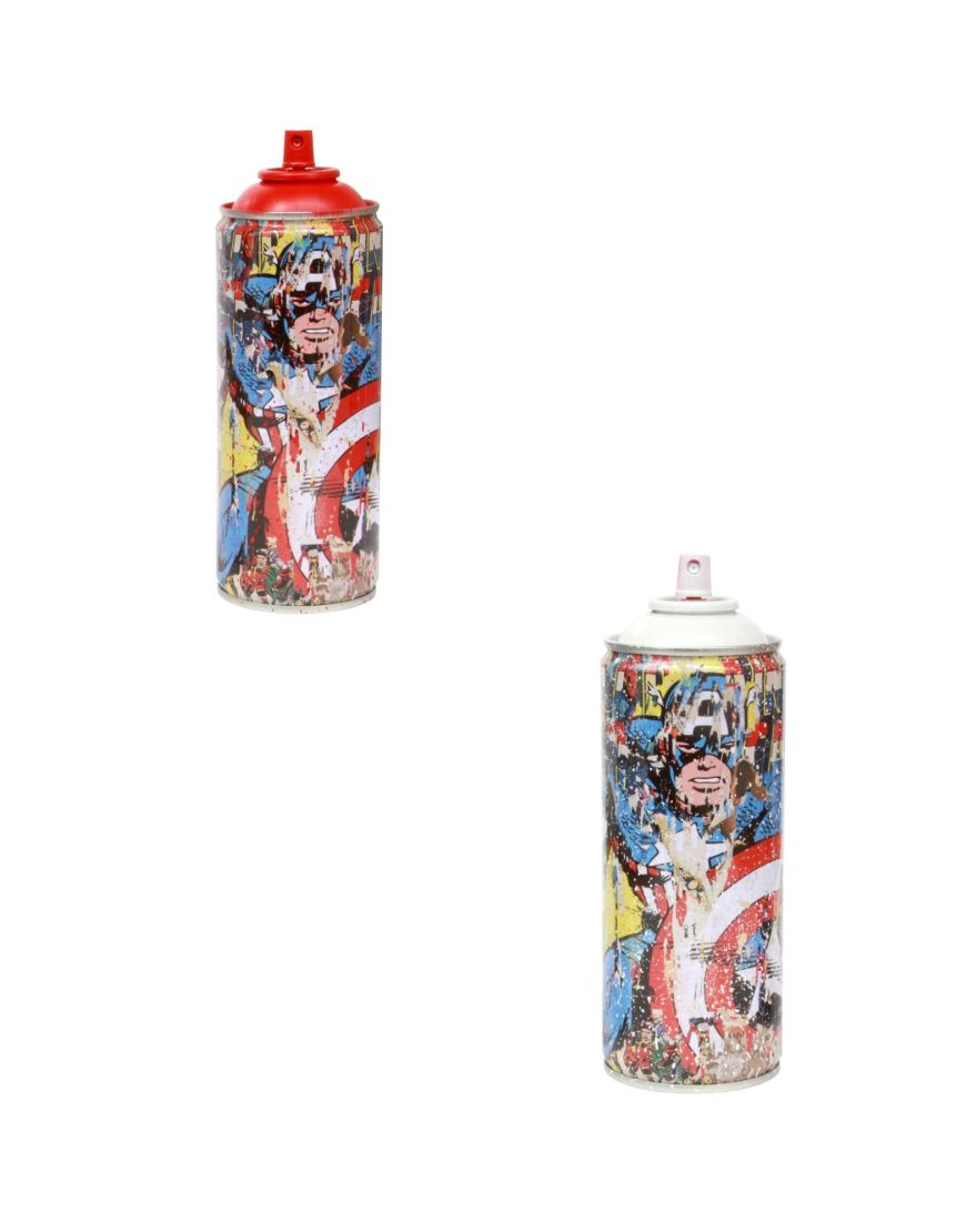 Captain America - Marvel Metal Spray Can