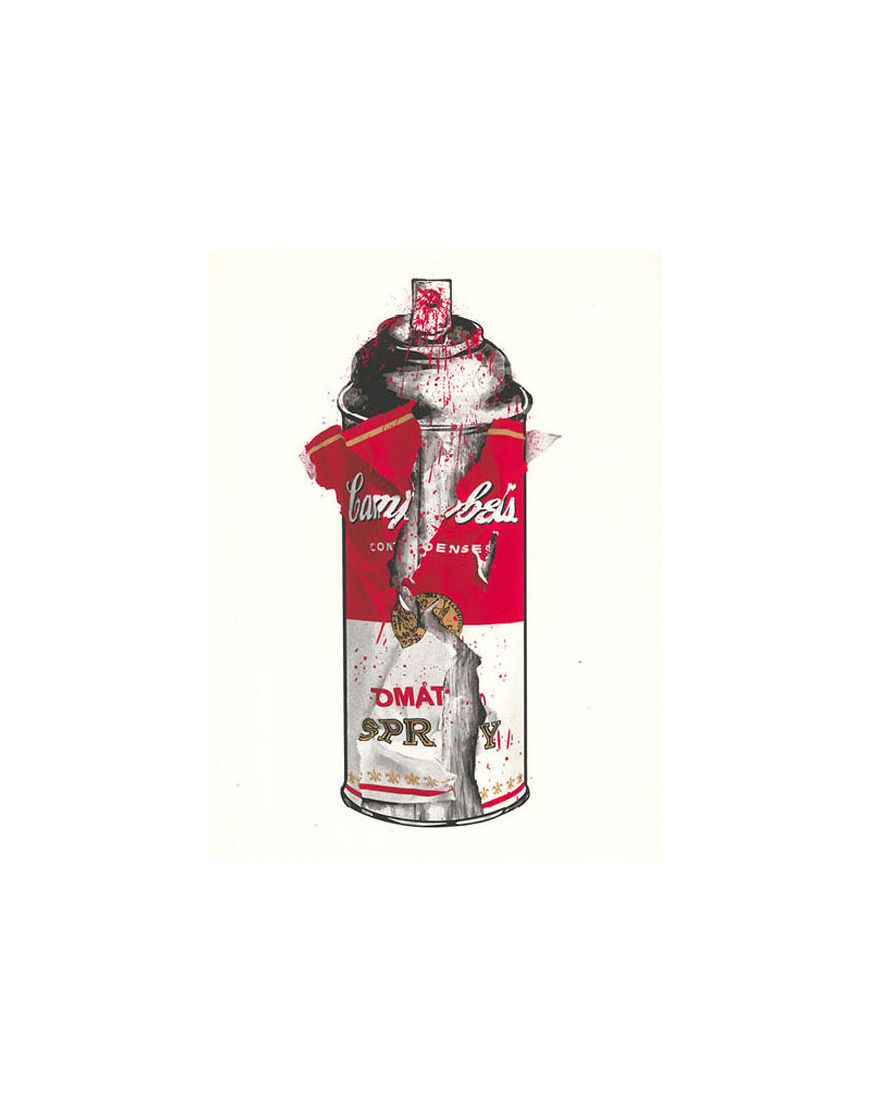Torn Spray Can