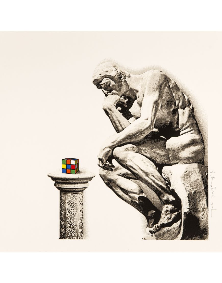 Rubik's Thinker