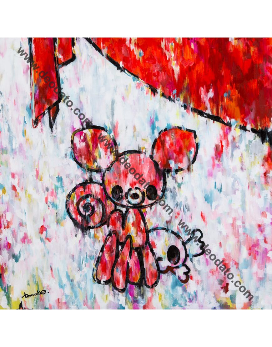 Bambi With Skeleton Red