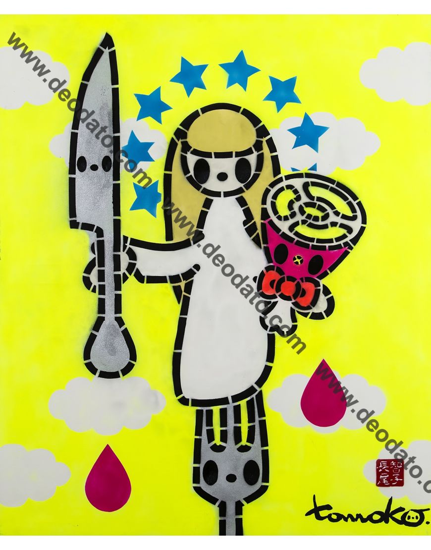 Madonnina avec Viande Jaune Fluo