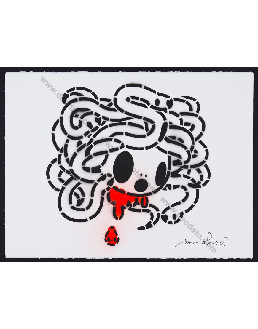 Medusa Rosso Fluo