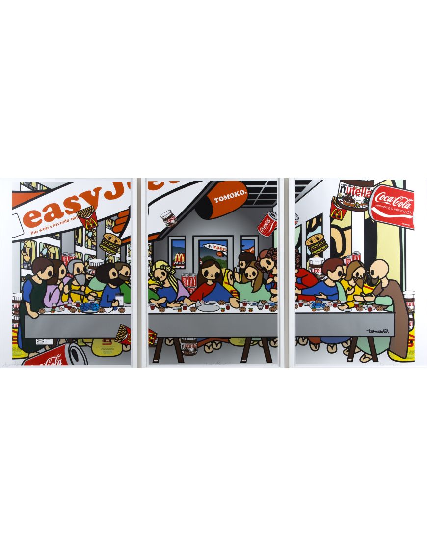 The Last Supper - Triptyque sur papier