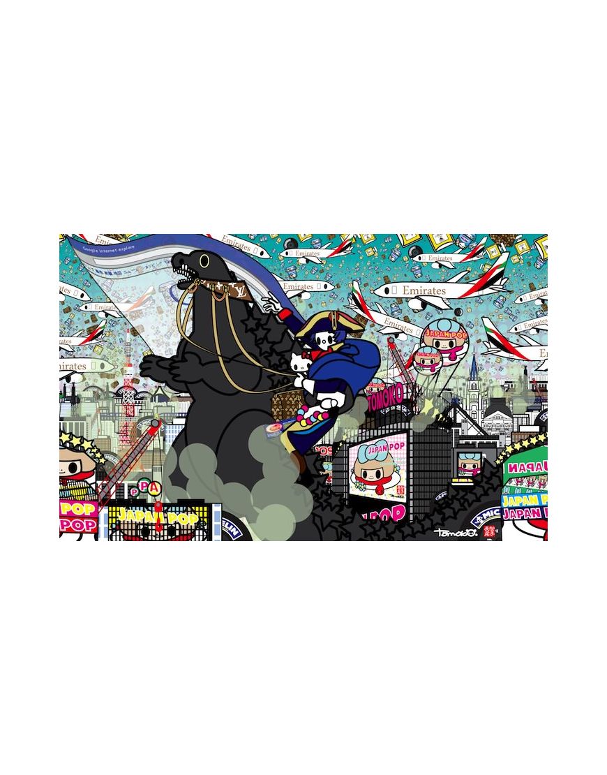 Napoleon Bonaparte with Godzilla (big)