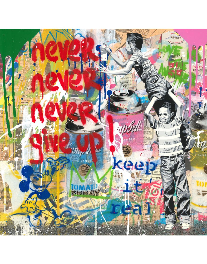 Never Never Give Up!