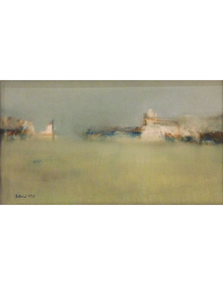 Paysage d'hiver Italien