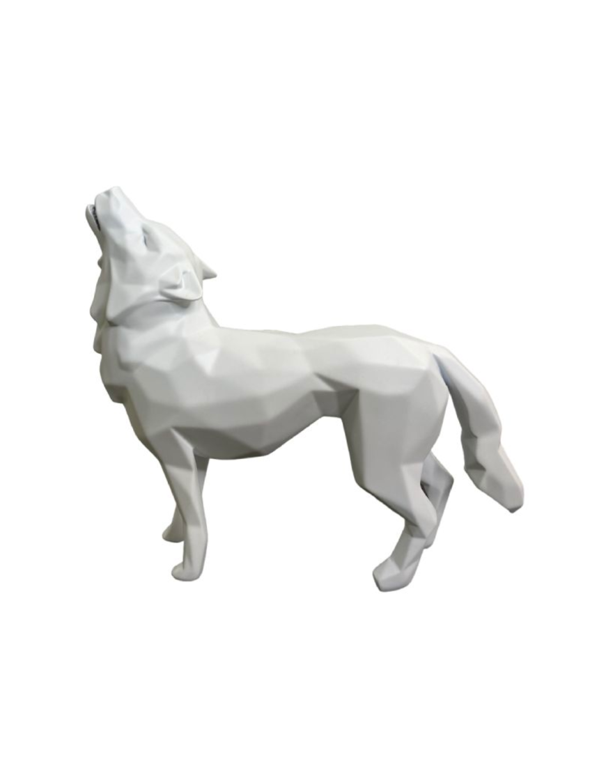 Howling Wolf - Pearl White