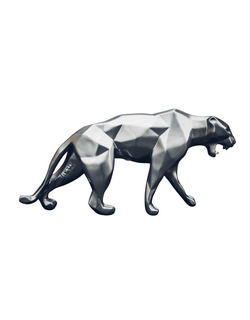 Panther - Silver Metal