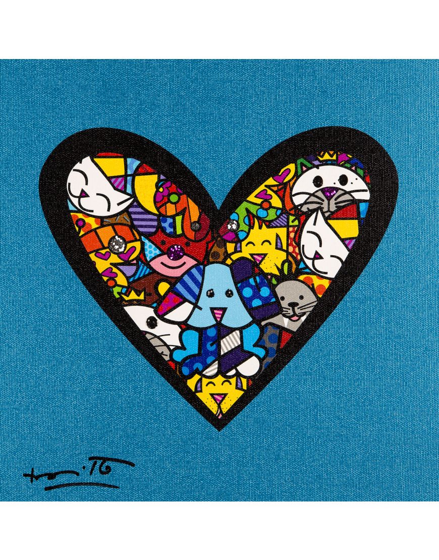 I Love Animals - Blue