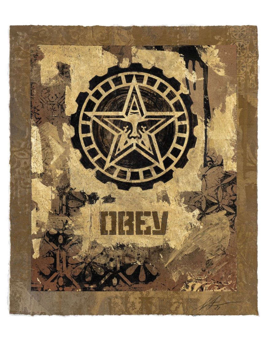 OBEY Star Gear (Gold)