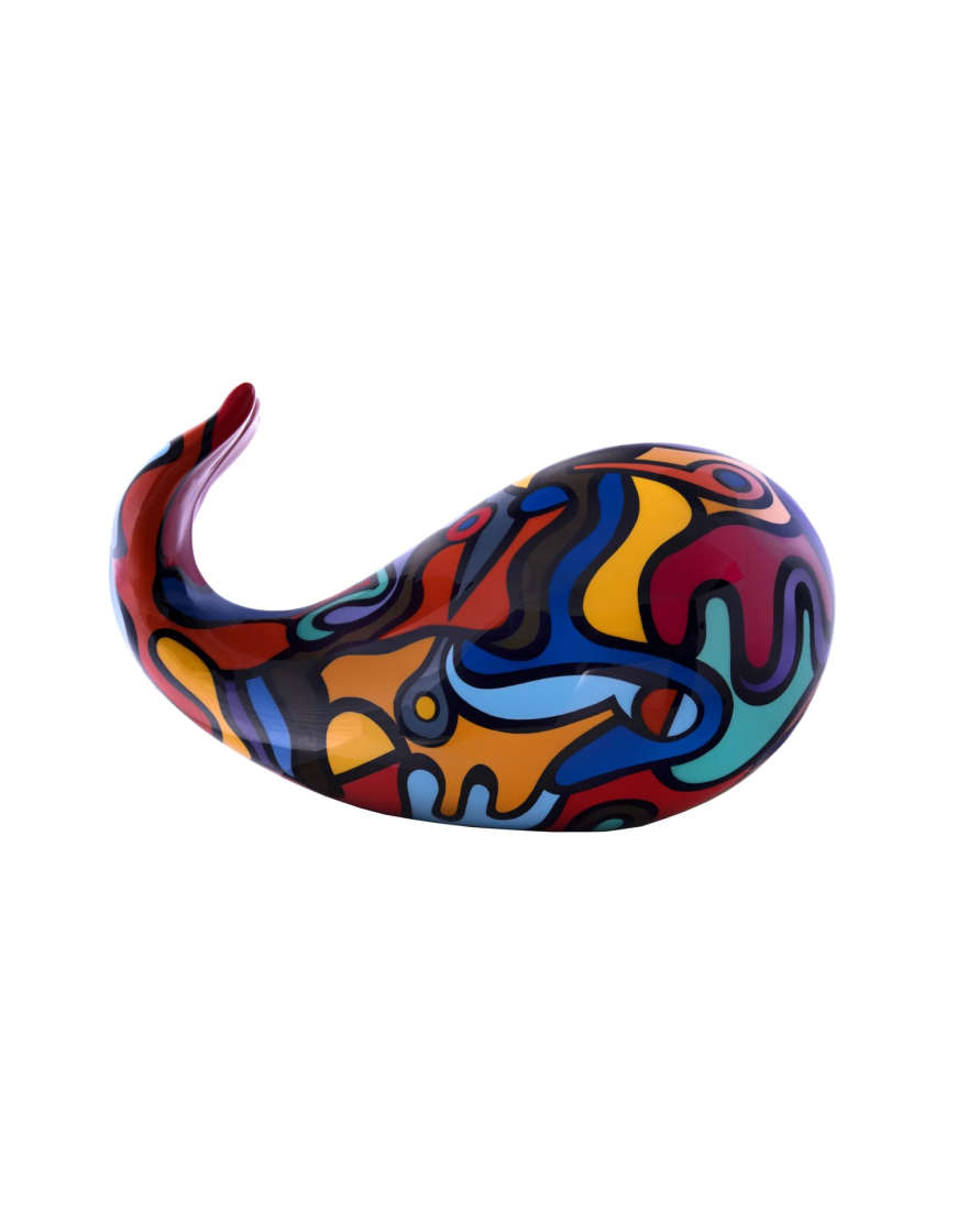 Tigris (Black Lines) - Whale Pop, Size L