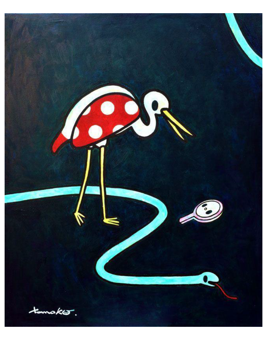 Eden - Heron talking with Mirror and Snake