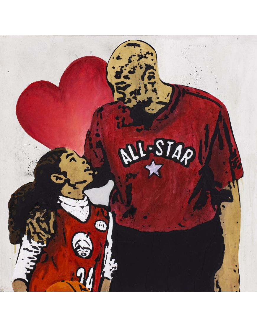 Kobe et Gianna true love never dies - Coeur
