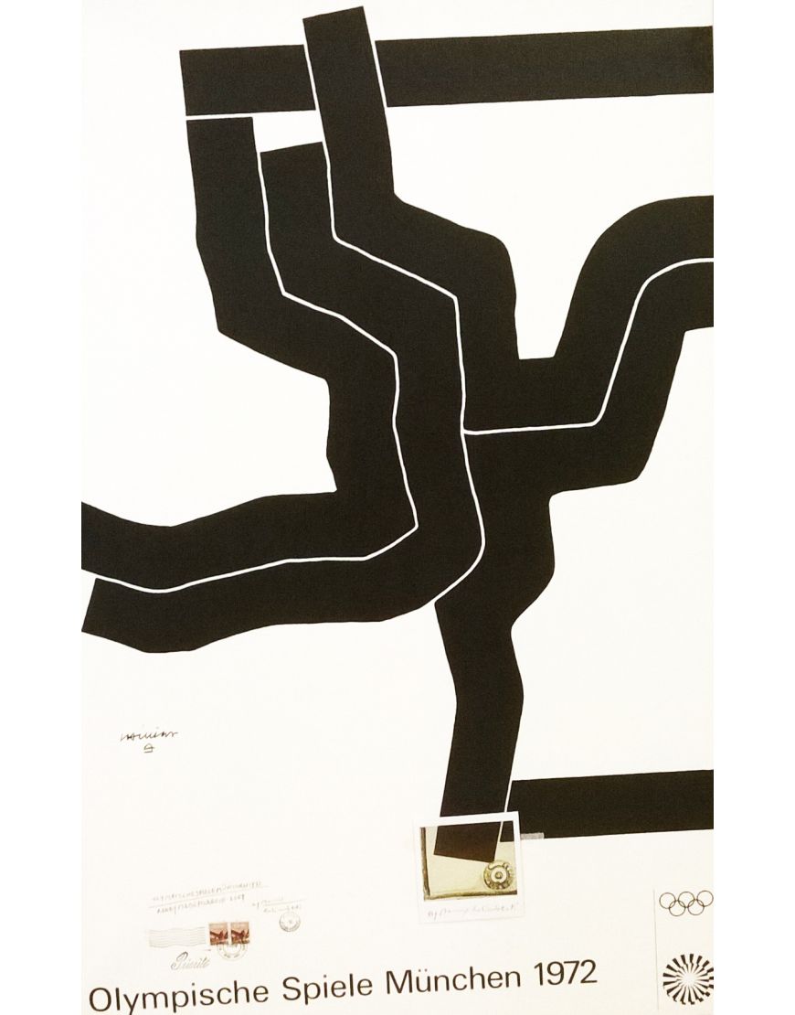 Olympische Spiele Munchen 1972-Eduardo Chillida